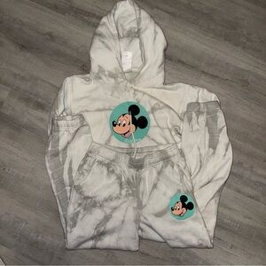 Mickey Mouse Tie-Dye Hoodie and Sweatpants Set